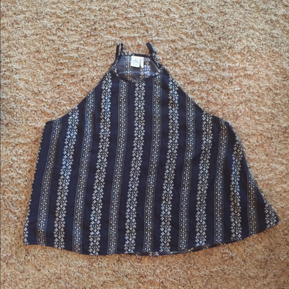 Paper Crane halter neck top